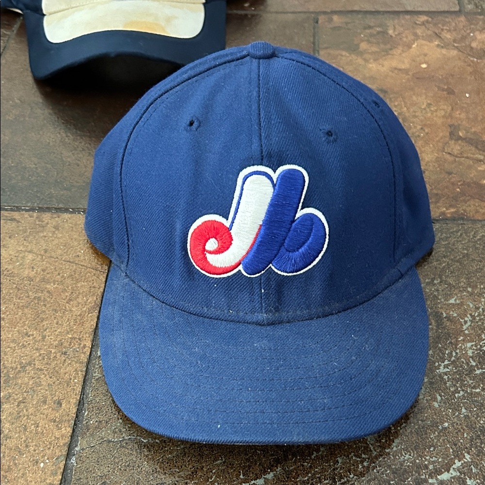 Blue Baseball Cap with Logo
